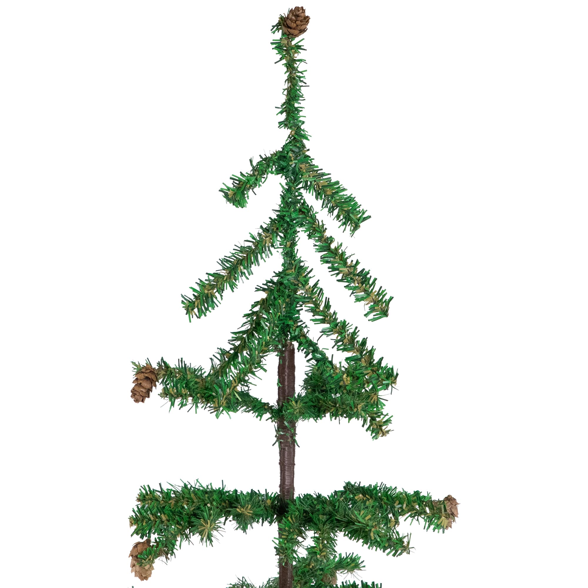 3ft. Unlit Medium Pine Artificial Christmas Tree in Burlap Base